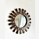 Home-Decor-showpice Bamboo Wall mirror
